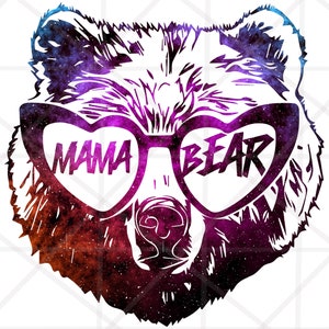 ママ ベア PNG、ママ昇華 PNG、ママ PNG、ママ昇華デザインのダウンロード、カラフルなクマ PNG