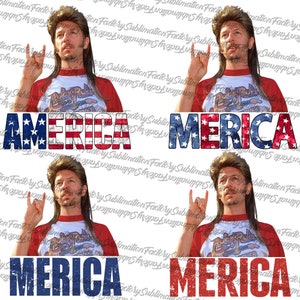4x Joe Dirt Merica Sublimation PNG Bundle, 4th of july png pack, Patriotic Sublimation Designs Download, Viertes Juli Bundle, Joe Dirt PNG
