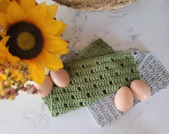 PDF Crochet Arched Pathways Dishcloth | Farmhouse washcloth | Boho scrubby | Dish Cloth | Scrap Crochet | Wash Cloth