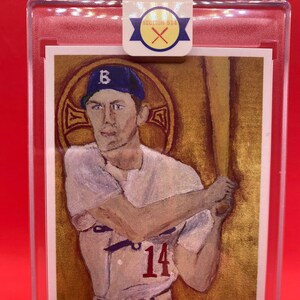 Gil Hodges Arte e visualizzazione dei dati Baseball Card