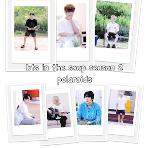 BTS In The Soop Season 2 Polaroid | bagsofsurprises