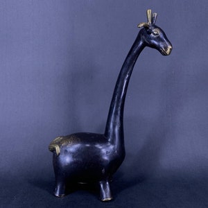 Giraffe Bronze Statue Animal Sculpture Giraffe Bronze Statue, Home Decor