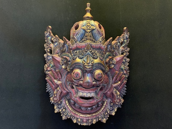Hand Carved & Painted Boma Masks Hand Carved & Painted Boma Masks