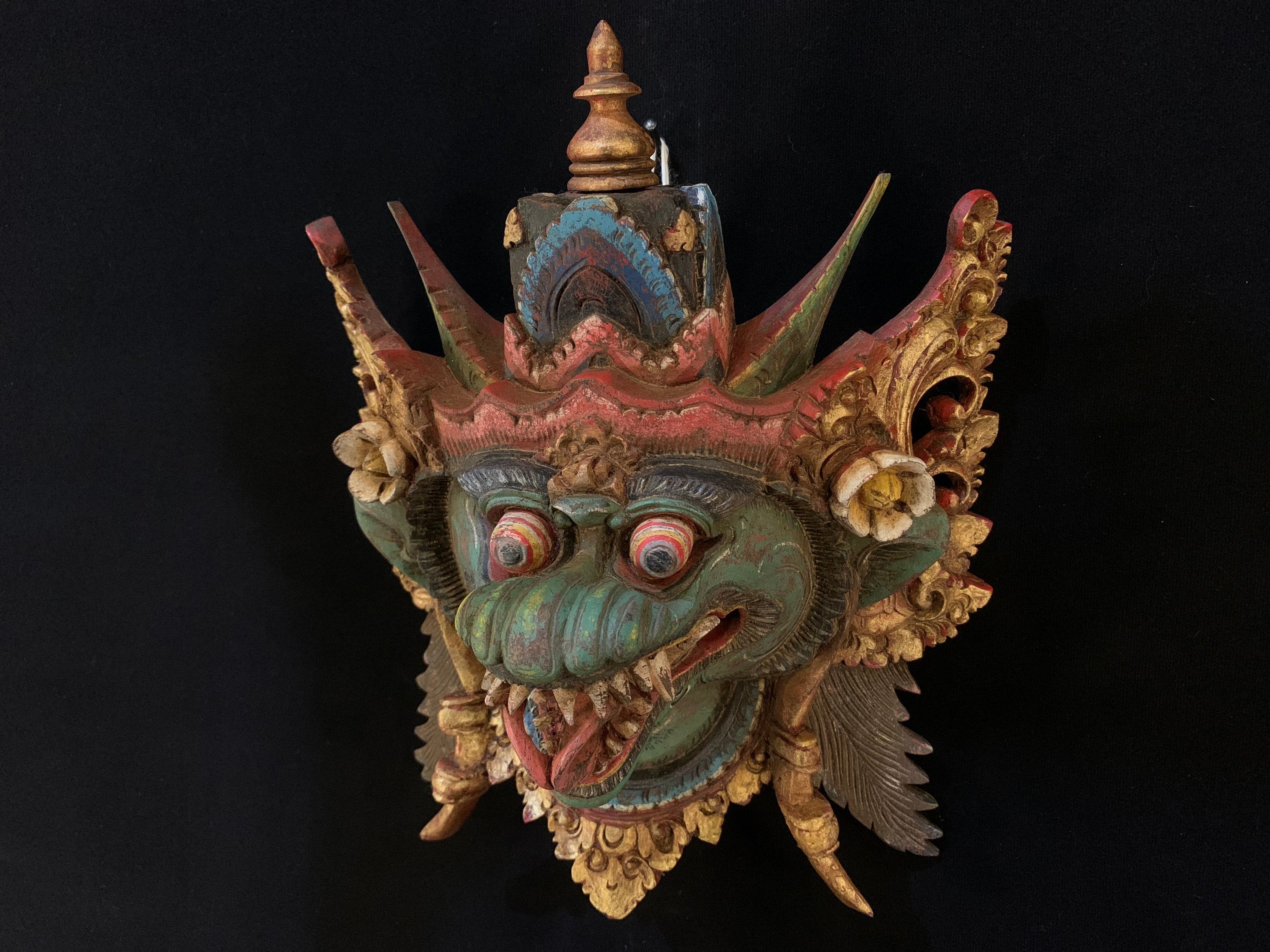Levere podning på en ferie Balinese Mask Dragon - Etsy