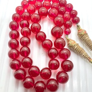 Extremely Beautiful Rare Ruby Corundum Smooth Round Beads Gemstone.Ruby Smooth Round Beads 8" Long Strand Necklace .Size 7-9 MM