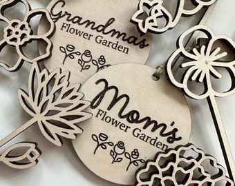 Mother's Day Flower Garden - Gift - Grandma Gift - Personalized