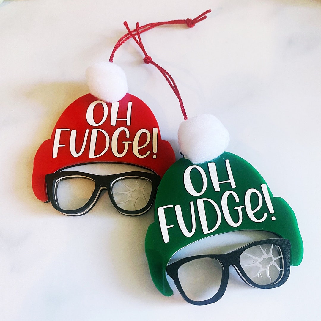 Oh Fudge - A Christmas Story Inspired Ornament - Christmas Ornament - Etsy