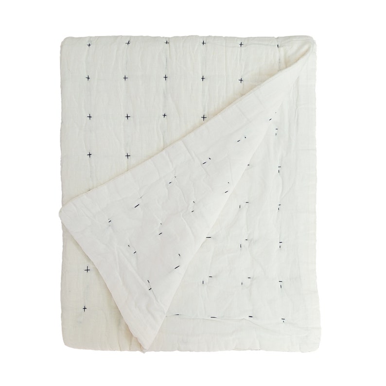 Handmade Lightweight Linen Quilt 100 Linen Quilt With Pure Etsy