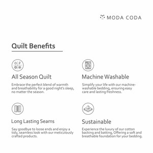 Handmade Blue & White Patchwork Cotton Quilt, Blue Stonehenge Pick-Stitch Quilt, Shams Sold Separately, Washable Cotton Coverlet Bedspread image 10