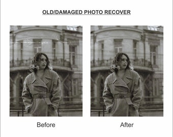 Restauración de fotos antiguas, Restaurar imágenes dañadas, Borrar fotos, Mejorar la calidad de la imagen, Reparar fotos, Mejorar la calidad de las fotos, Eliminar el desenfoque de las fotos