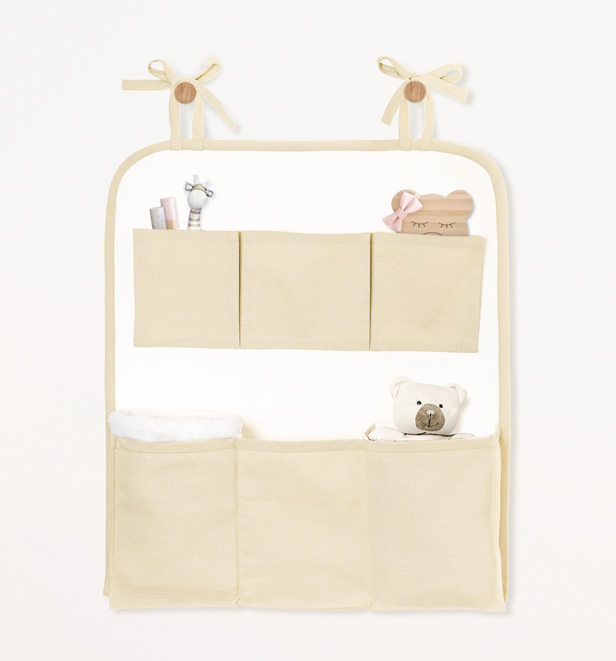 Wall Hanging Storage Kids Room Storage Nursery Wall Storage Fabric Organizer With 6 Spacious Pockets Children s Room Organizer Etsy