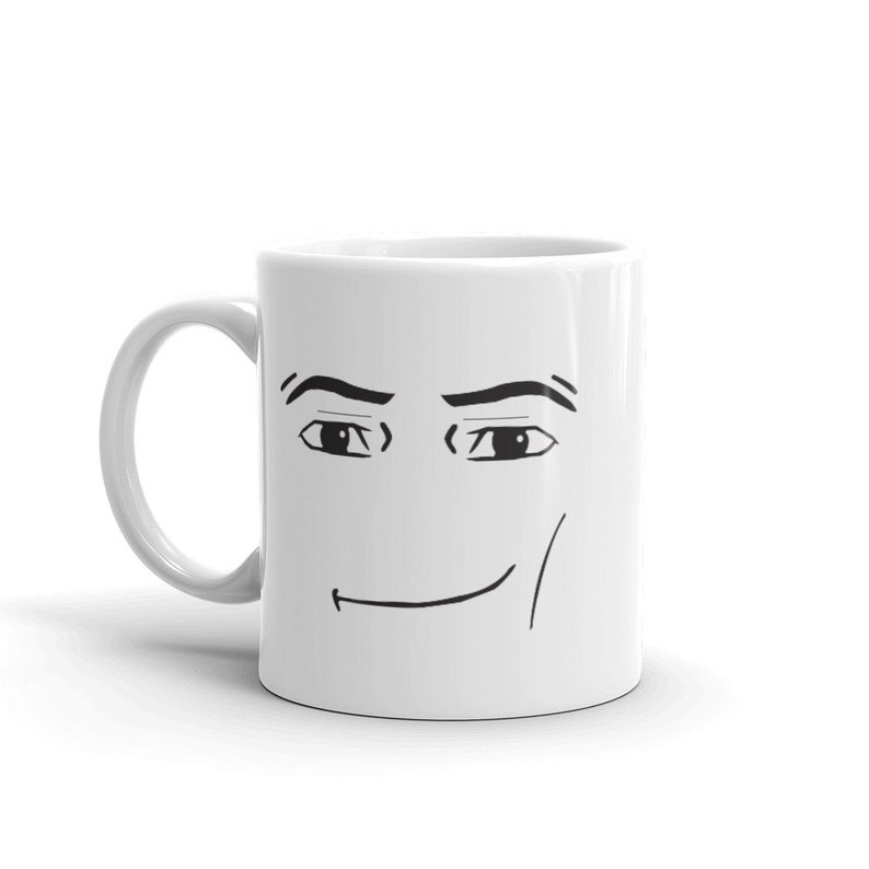 ROBLOX MAN FACE Mug Funny Gamer Birthday Gift Hot Chocolate - Etsy Canada