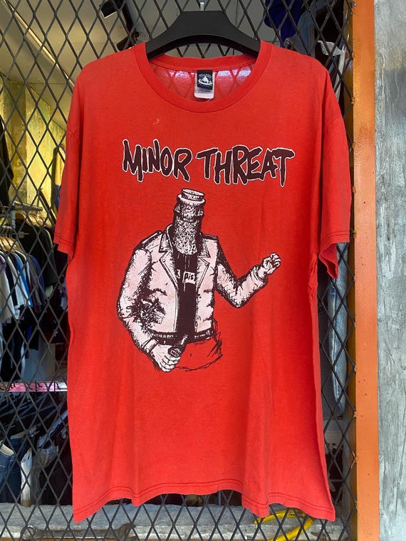 Vintage Minor Threat Band T-shirt: Hardcore Punk Tee - Etsy