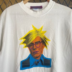90s Andy Warhol Tee - Etsy