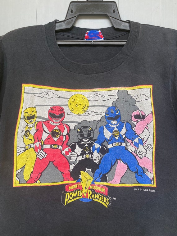 Vtg 90s Power Rangers Mighty Morphine T shirt - image 2