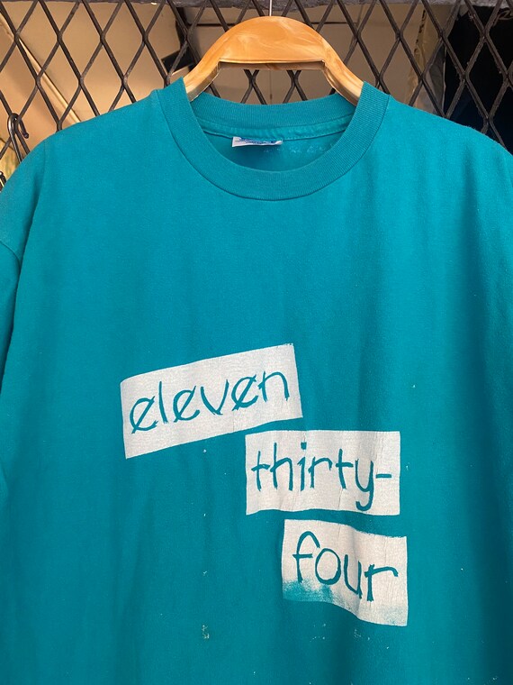 Vtg 90s Eleven Thirty Four Hardcore Band T Shirt - Etsy