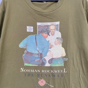 ノーマンロックウェルプリントクルーネックスウェット （Norman