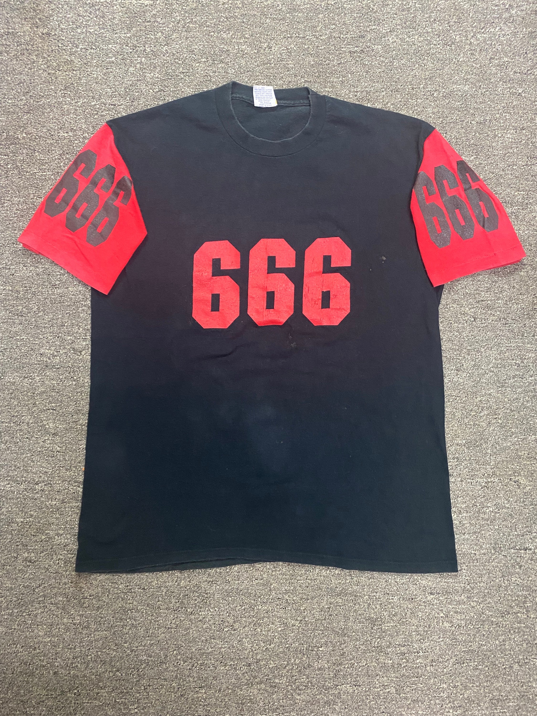 Vtg 90s Archaic Smile 666 X Beelzebub T Shirt Billy Corgan - Etsy