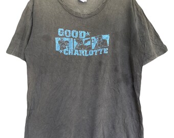 Vtg Good Charlotte Band T shirt (distressed)