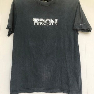 ビンテージ80's○R.E.M. METALプリントTシャツ青size L