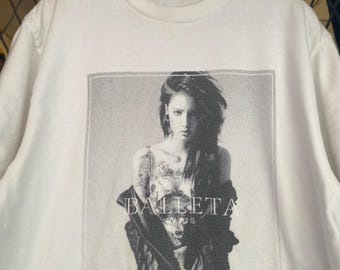 Vtg Y2k Balleta Paris Photography T shirt / Photo tee Vintage / Fashion aesthetic / culture /streetwear