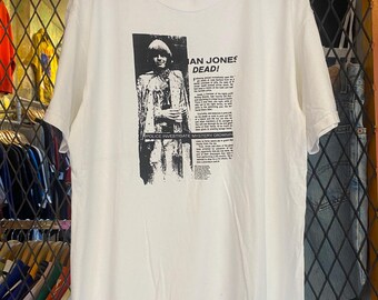 ヴィンテージ90年代ブライアン・ジョーンズ グラフィックTシャツ