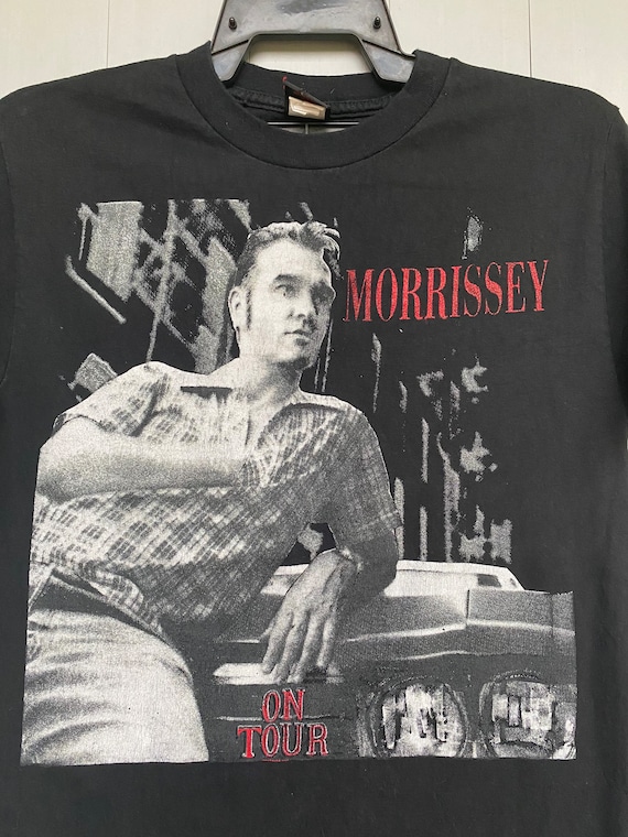 Vtg Morrissey on Tour T Shirt by Cinderblock - Etsy