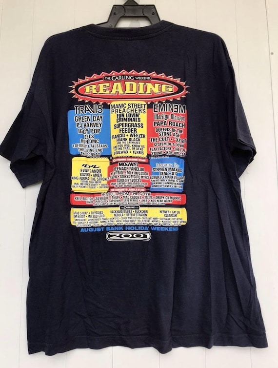 Vtg Early 01' the Carling Weakend Reading Festival T Shirt - Etsy