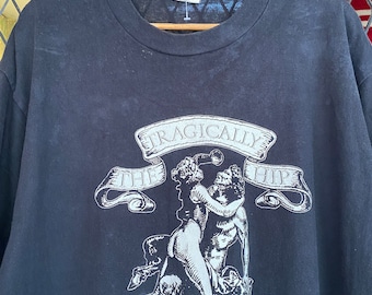 Vtg 90s The Tragically Hip Band T shirt Rock Band Tee
