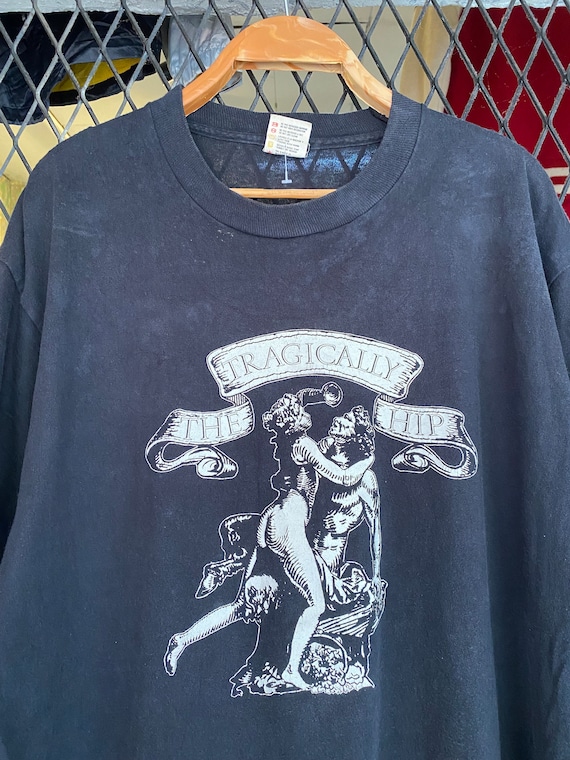 90s THE TRAGICALLY HIP ヴィンテージtシャツ Vtg 90s the Tragically Hip Band T Shirt Rock Band Tee - Etsy