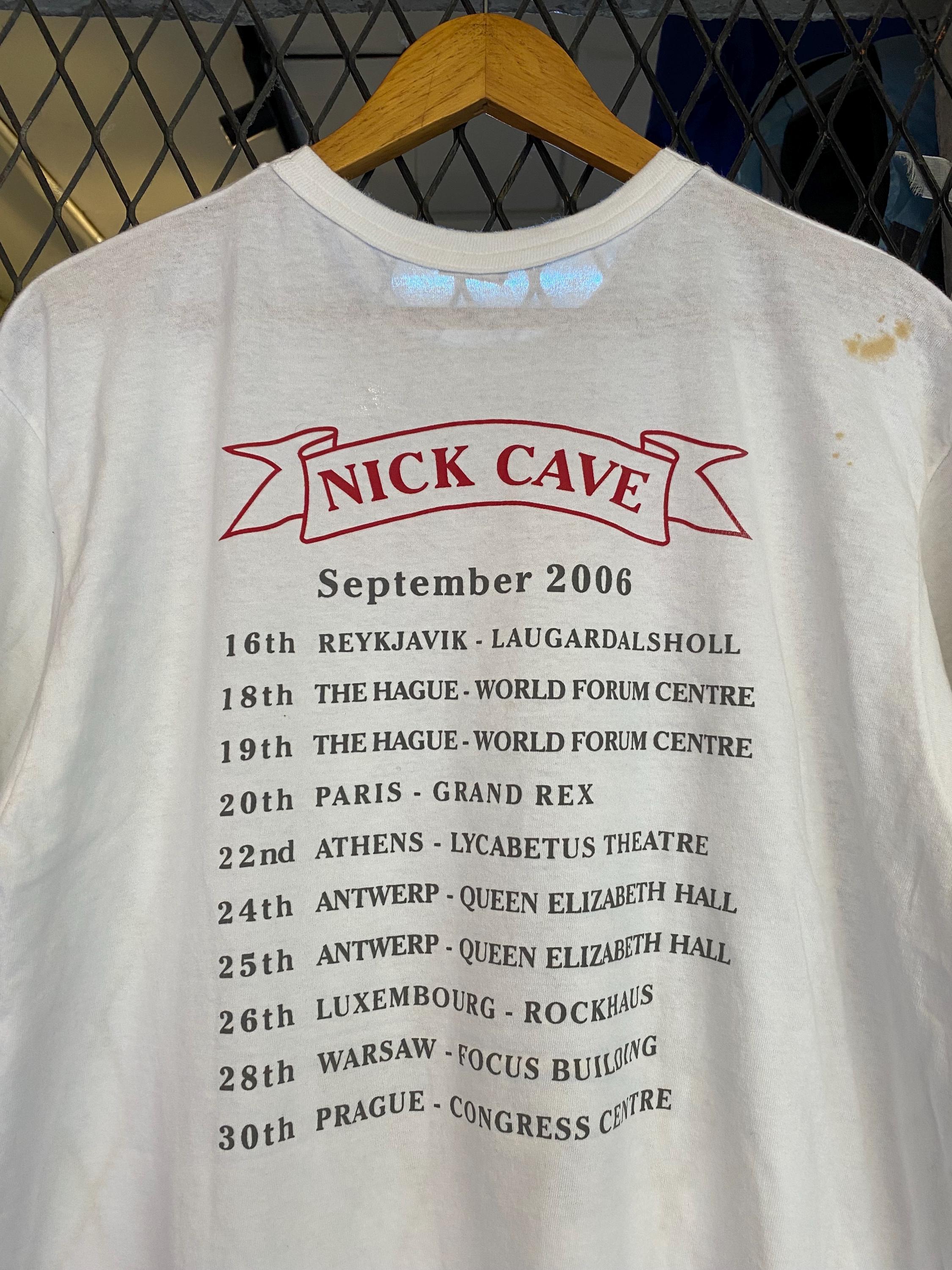 ヴィンテージ 00年代 ニック・ケイヴ ソロツアー Tシャツ