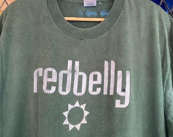 Vtg 90s Redbelly Band T shirt / Promo Tee Psychedelic Vintage