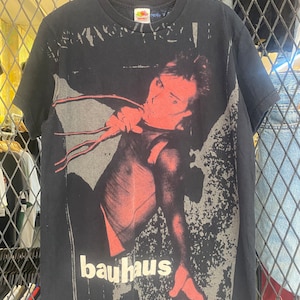 Vtg Bauhaus OVP T shirt Peter Murphy Graphic Tee