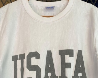 Rare Champion Reverse Wave USAFA Army T shirt