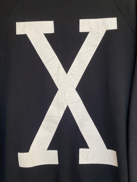 Vtg 90s Malcom X Big Logo Sweatshirt - image 6