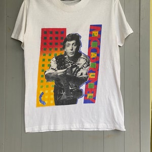 Vtg 80s Paul Mccartney white t shirt