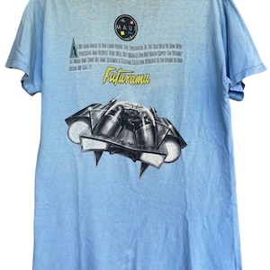Vtg 90s Maui and Son x Futurama single stitch t shirt