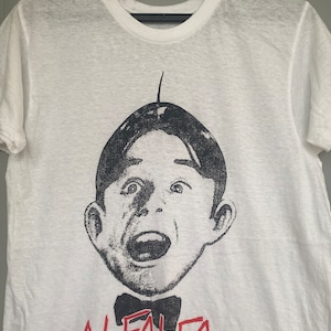 Vtg 90s Little Rascals T Shirt Alfalfa White Movie Tee Rare