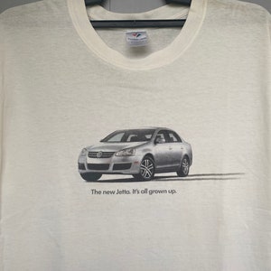 Rare Promo Volkswagen Jetta Car Model T shirt