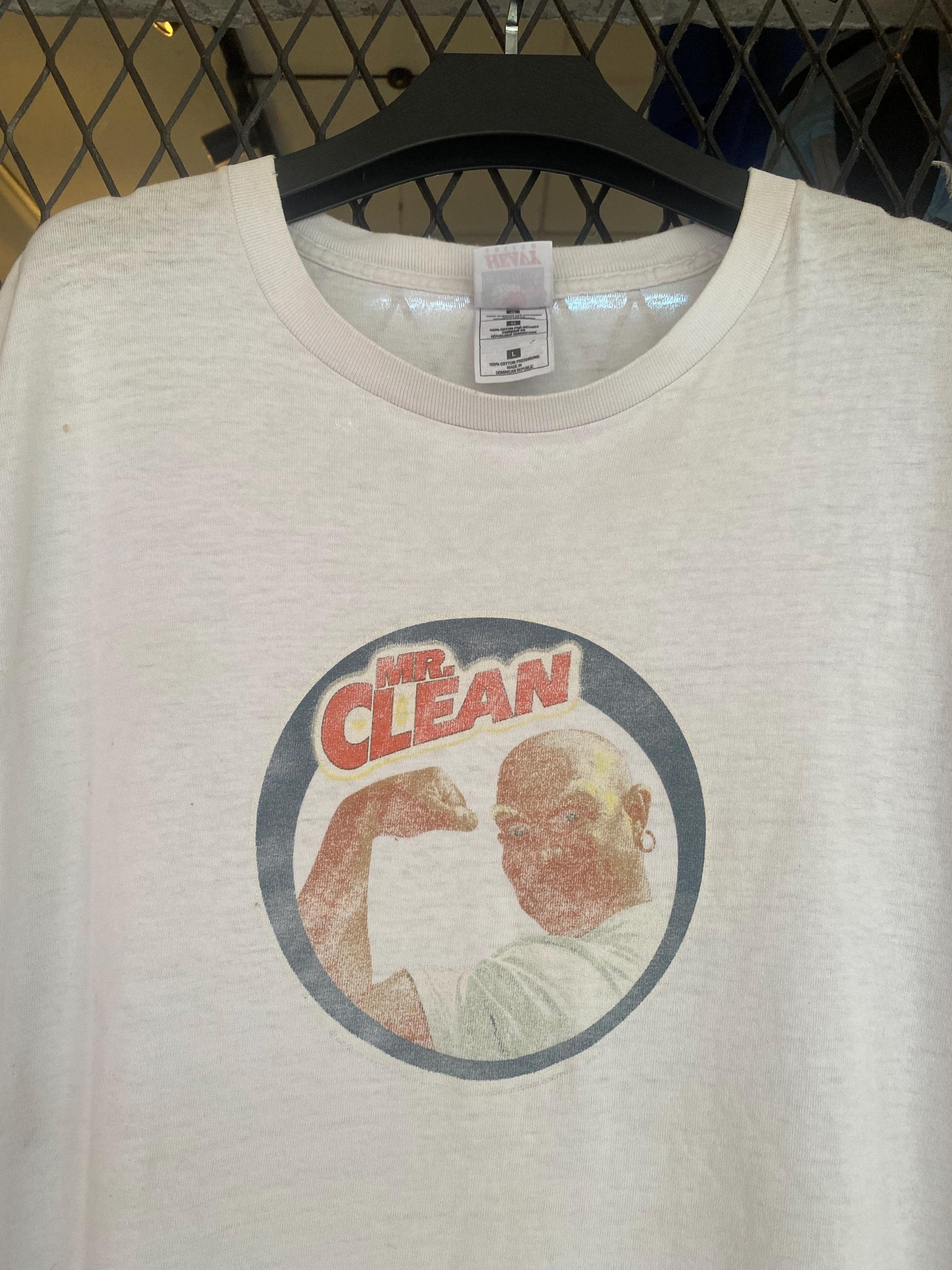 MR.CLEAN Tシャツ ヴィンテージ Vintage Mr Clean T Shirt White Size Large Unisex Adult | eBay