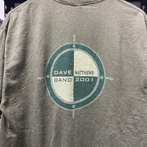 Vtg 2001 Dave Matthews Band t shirt