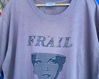 Vintage 90s Frail Art Graphic T-Shirt