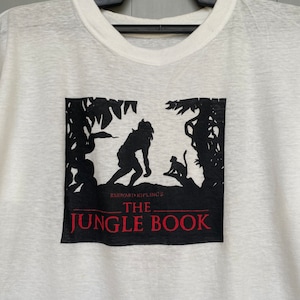 Vtg 90s The Jungle Book Movie Promo t shirt