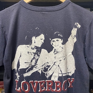 Vtg 80s LOVERBOY North American Tour T shirt