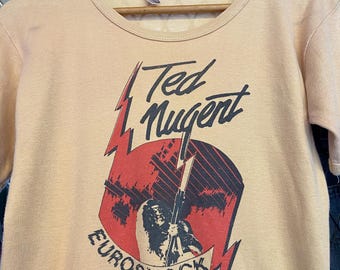 Vintage 1981 Ted Nugent Killer Elite Shirt - Etsy