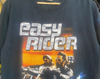 Rare Easy Rider Graphic Motorcycle T shirt