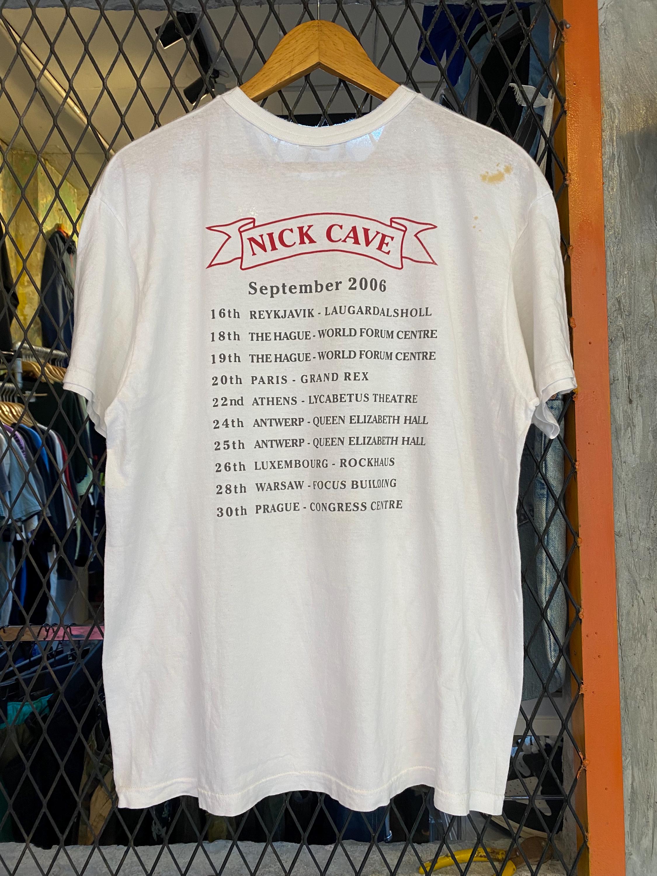 nick cave ニックケイブ 当時のツアーTシャツ ビンテージ nick cave ニックケイブ 当時のツアーTシャツ ビンテージ Nick