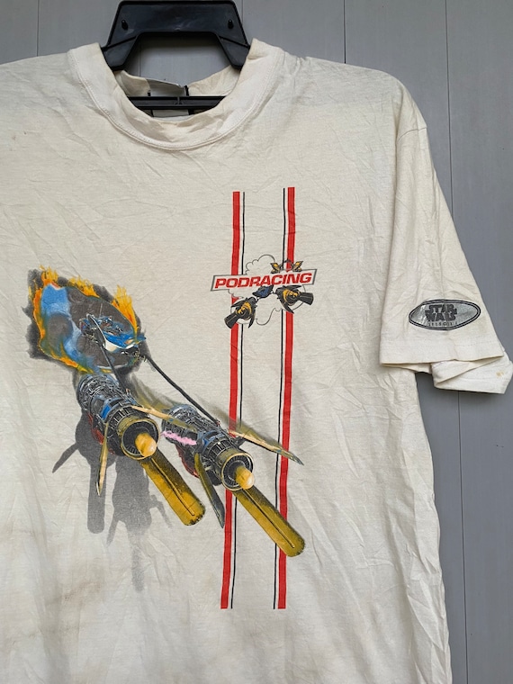 Vtg 90s Star Wars Episode 1 Pod Racing Video Game T Shirt - Etsy