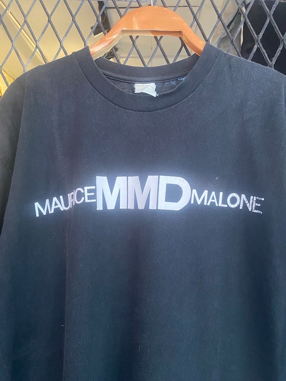 Vtg 90s Maurice Malone Design Fashion Designer Hip Hop T Shirt OG