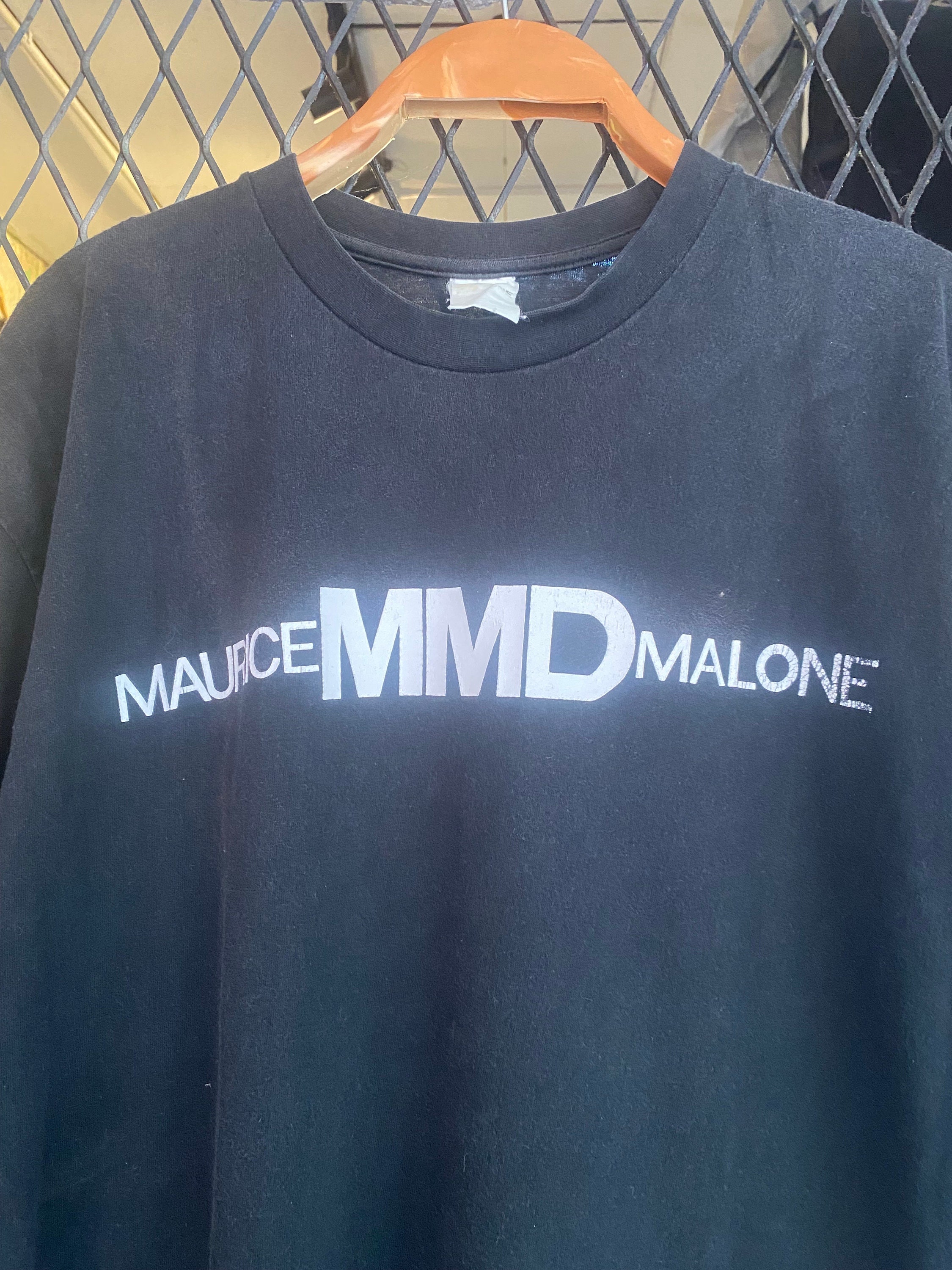 Vtg 90s Maurice Malone Design Fashion Designer Hip Hop T Shirt OG